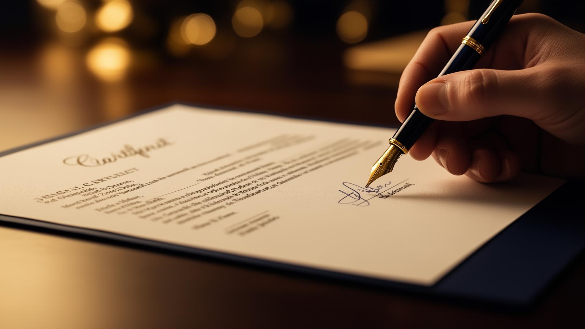 Sign With Trust Backed By Mastery.
